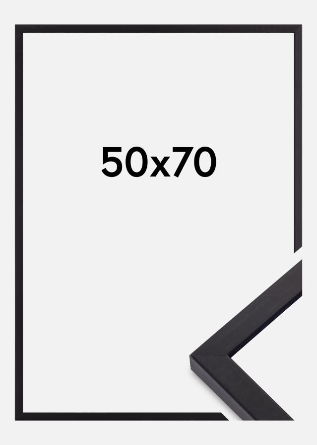 Moldura Torrance Mate Vidro antirreflexo Preto 50x70 cm