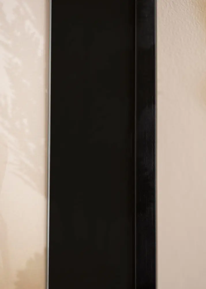 Moldura Galant Preto 30x40 cm - Passe-partout Preto 21x29,7 cm (A4)