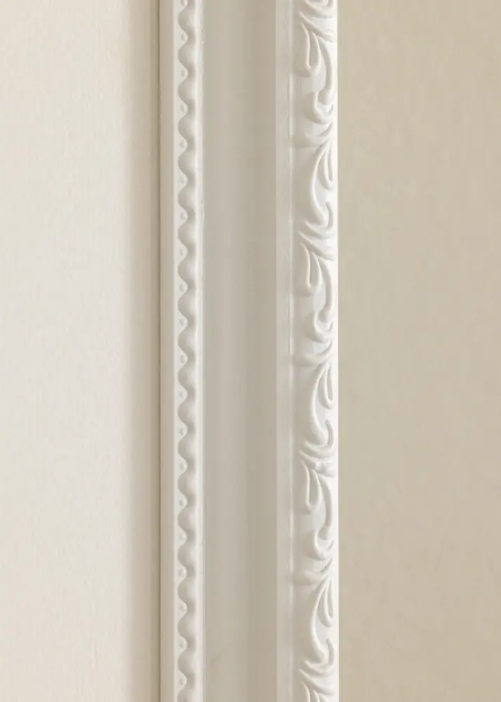Moldura Abisko Branco 20x30 cm - Passe-partout Branco 15x21 cm (A5)