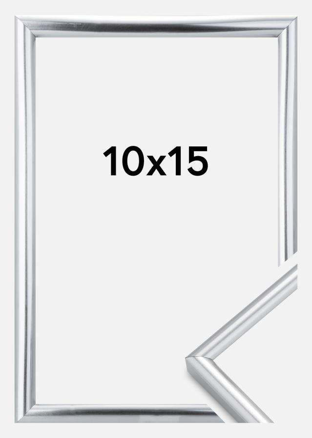 Moldura Galeria Prateado 10x15 cm