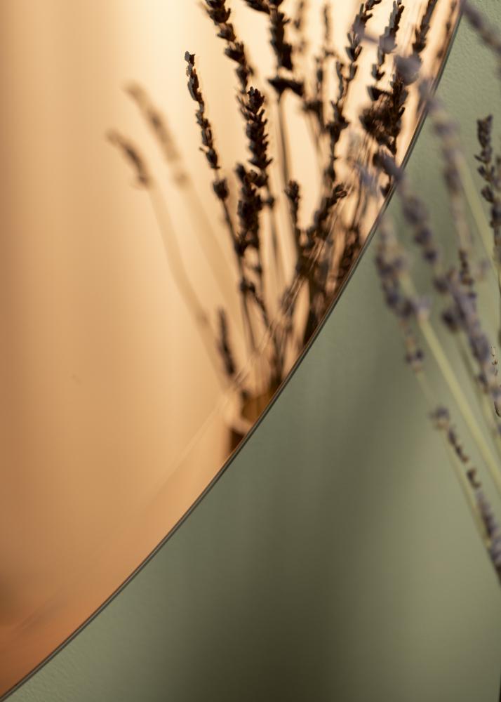 KAILA Redondo Espelho Rose Gold Deluxe 90 cm Ø