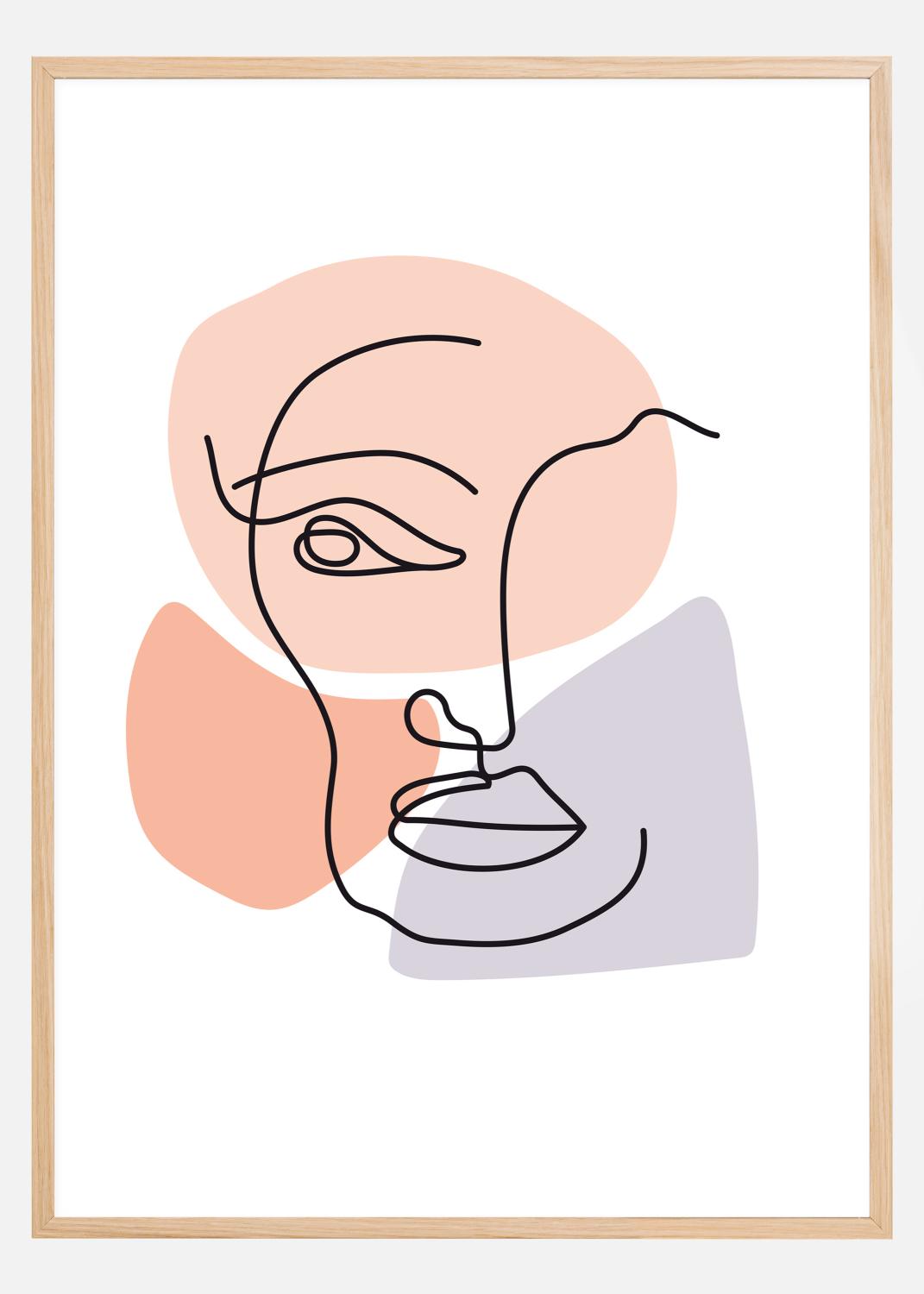 Product Image for Abstract Face Multi Póster (21x29.7 cm (A4))