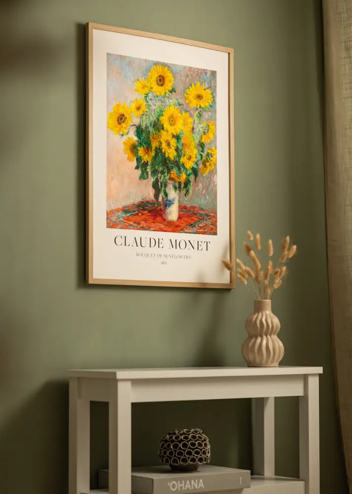 Moldura Deco Vidro acrílico Carvalho 21x29.7 cm (A4)