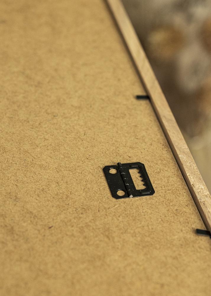 Moldura Kaspar Vidro acrílico Carvalho 35x35 cm