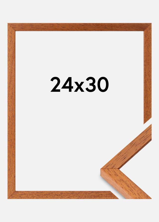 Moldura Ares Vidro acrílico Cereja 24x30 cm