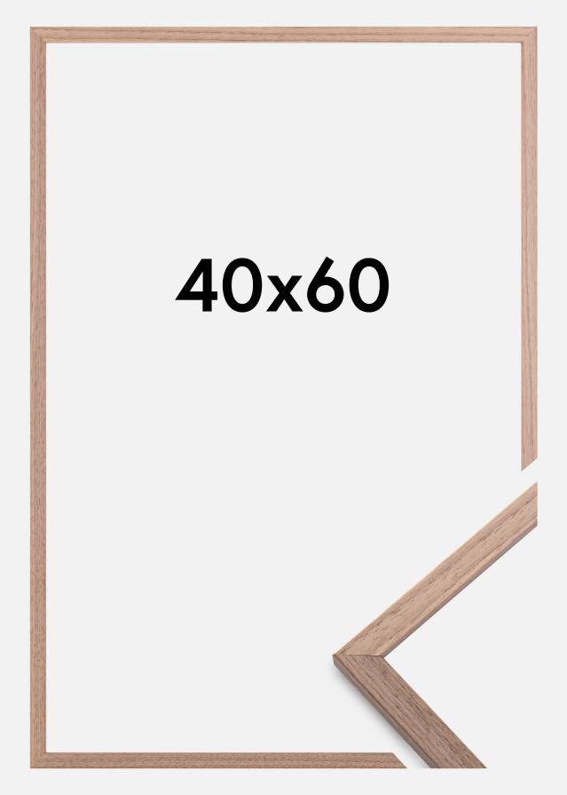 Moldura Edsbyn Nogueira-claro 40x60 cm