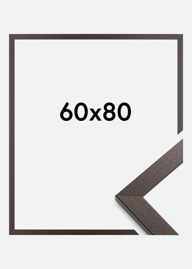 Moldura Stilren Vidro acrílico Wenge 60x80 cm