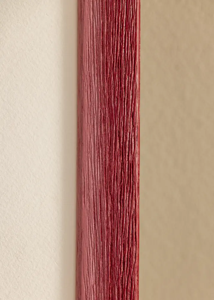 Moldura Cornwall Vermelho-escuro - Tamanho personalizável