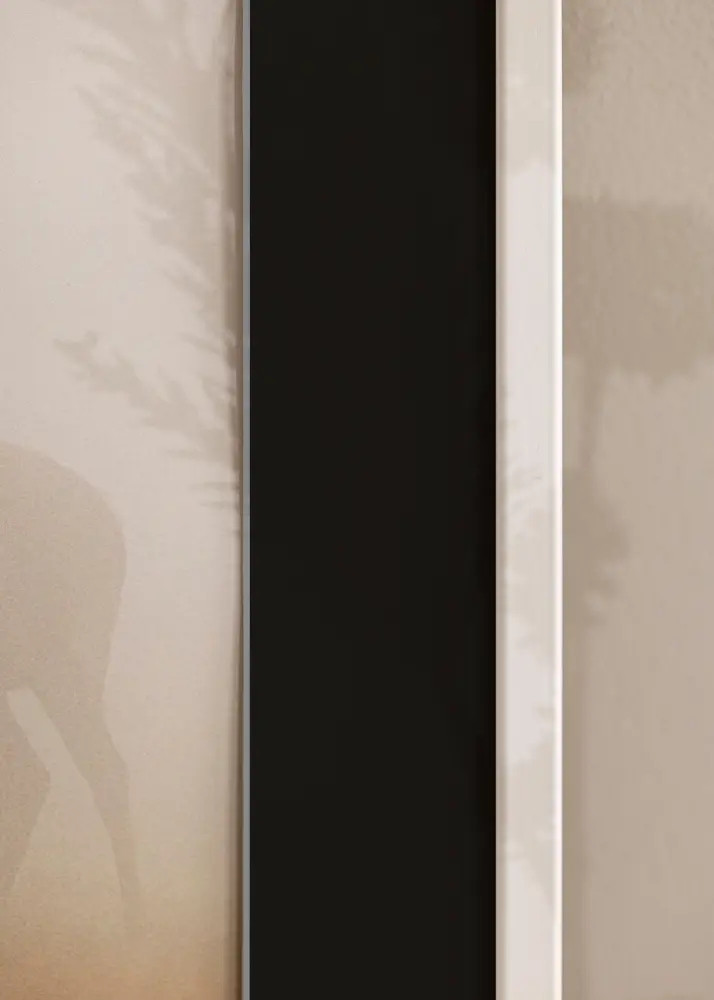 Moldura Galant Branco 20x30 cm - Passe-partout Preto 15x21 cm (A5)