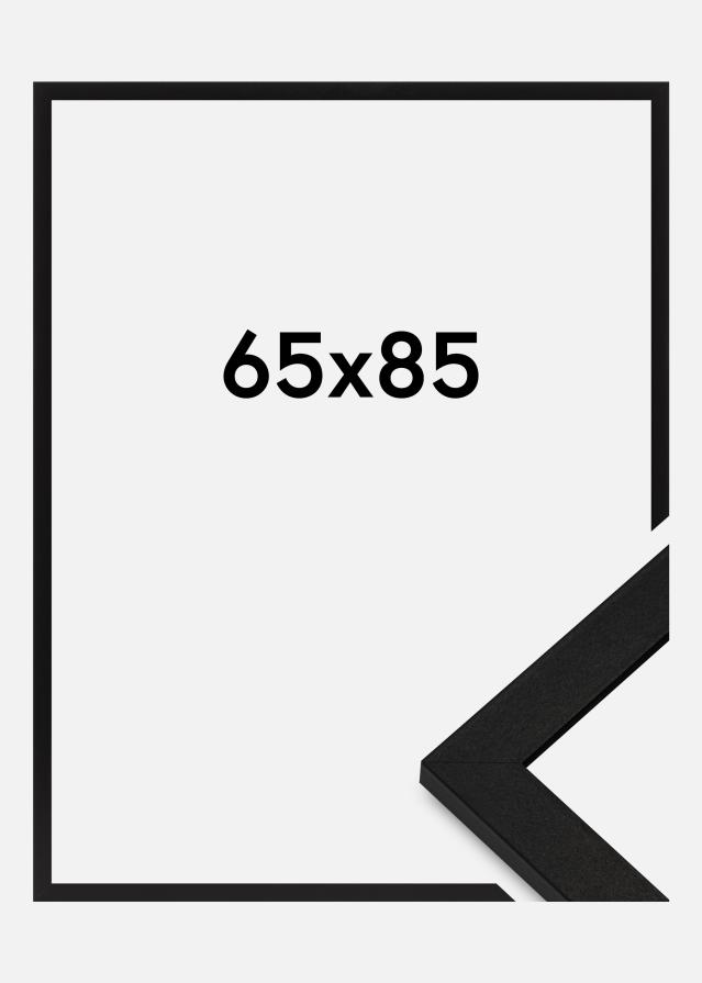 Moldura BGA Classic Vidro acrílico Preto 65x85 cm