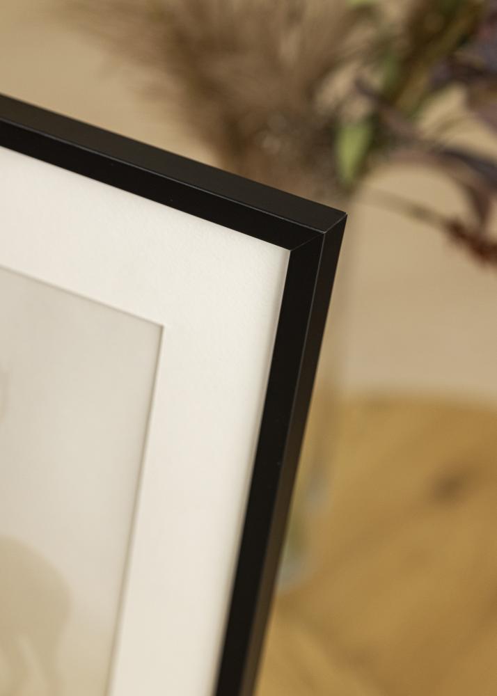 Moldura E-Line Vidro acrílico Preto 50x50 cm