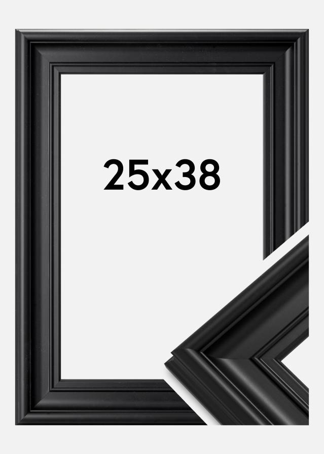 Moldura Mora Premium Preto 25x38 cm
