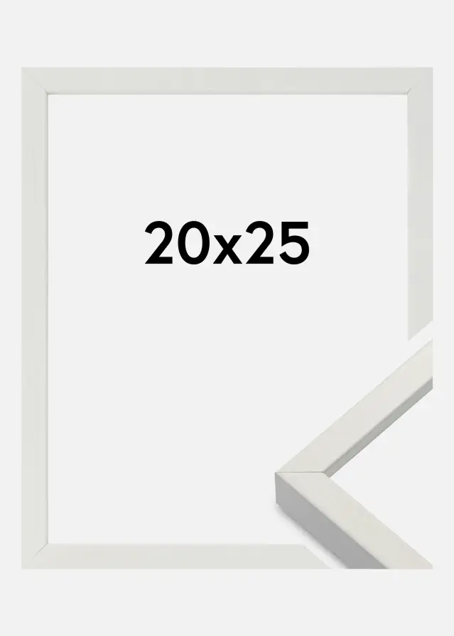Moldura Vivaldi Branco 20x25 cm