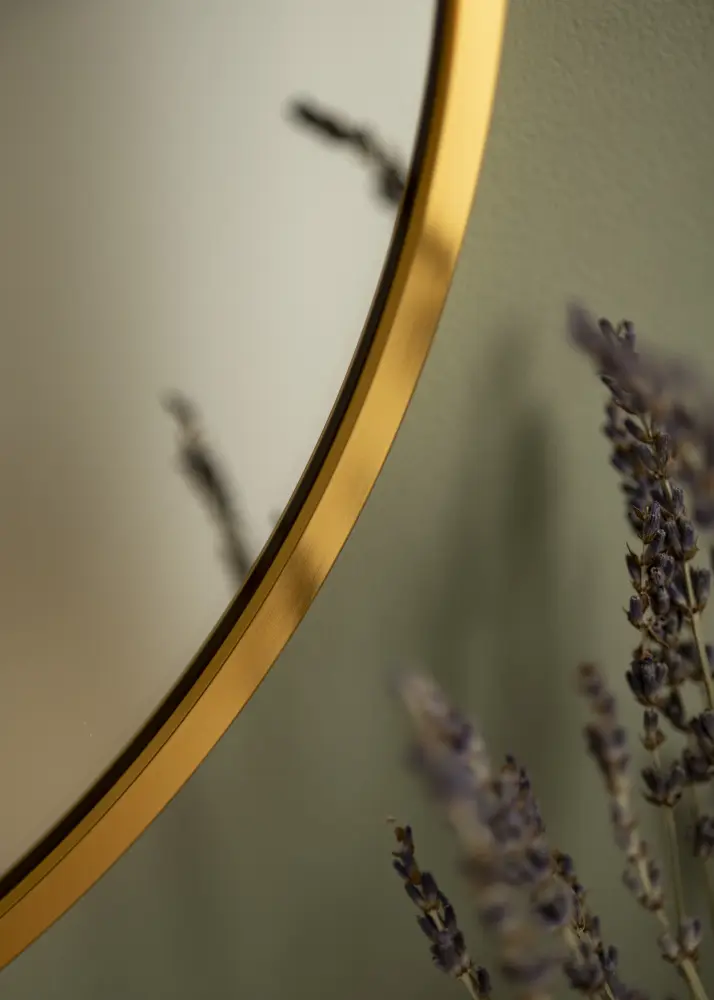 KAILA Redondo Espelho Edge Gold 40 cm Ø