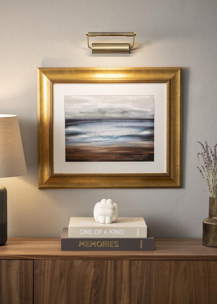 Tommy a pilhas LED 21 cm iluminação - Latão