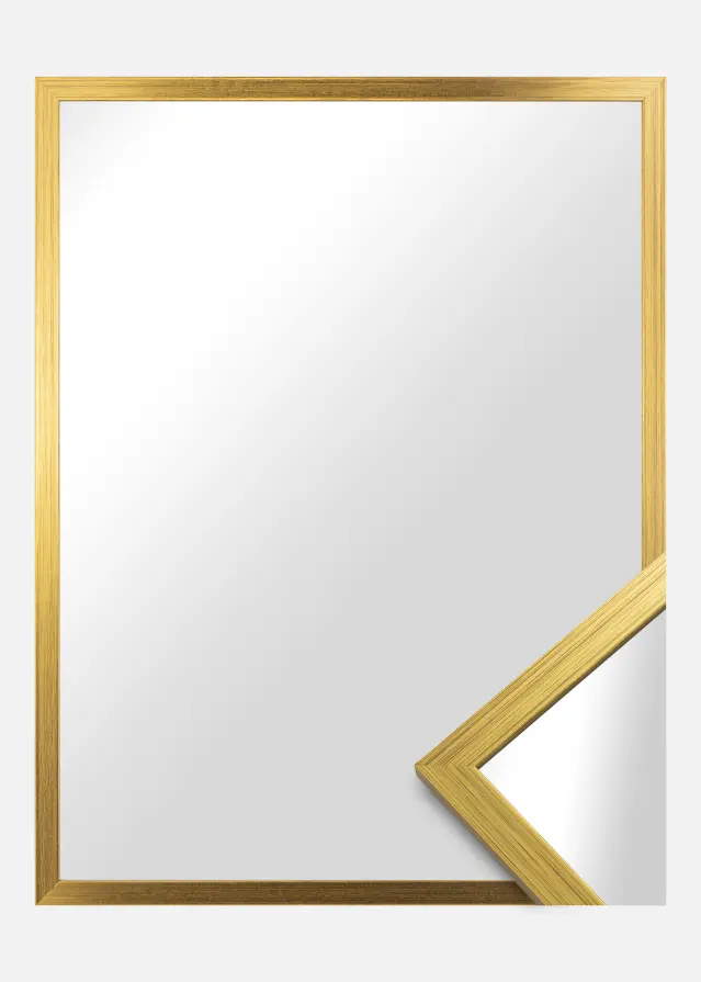 Espelho Edsbyn Dourado - Tamanho personalizável