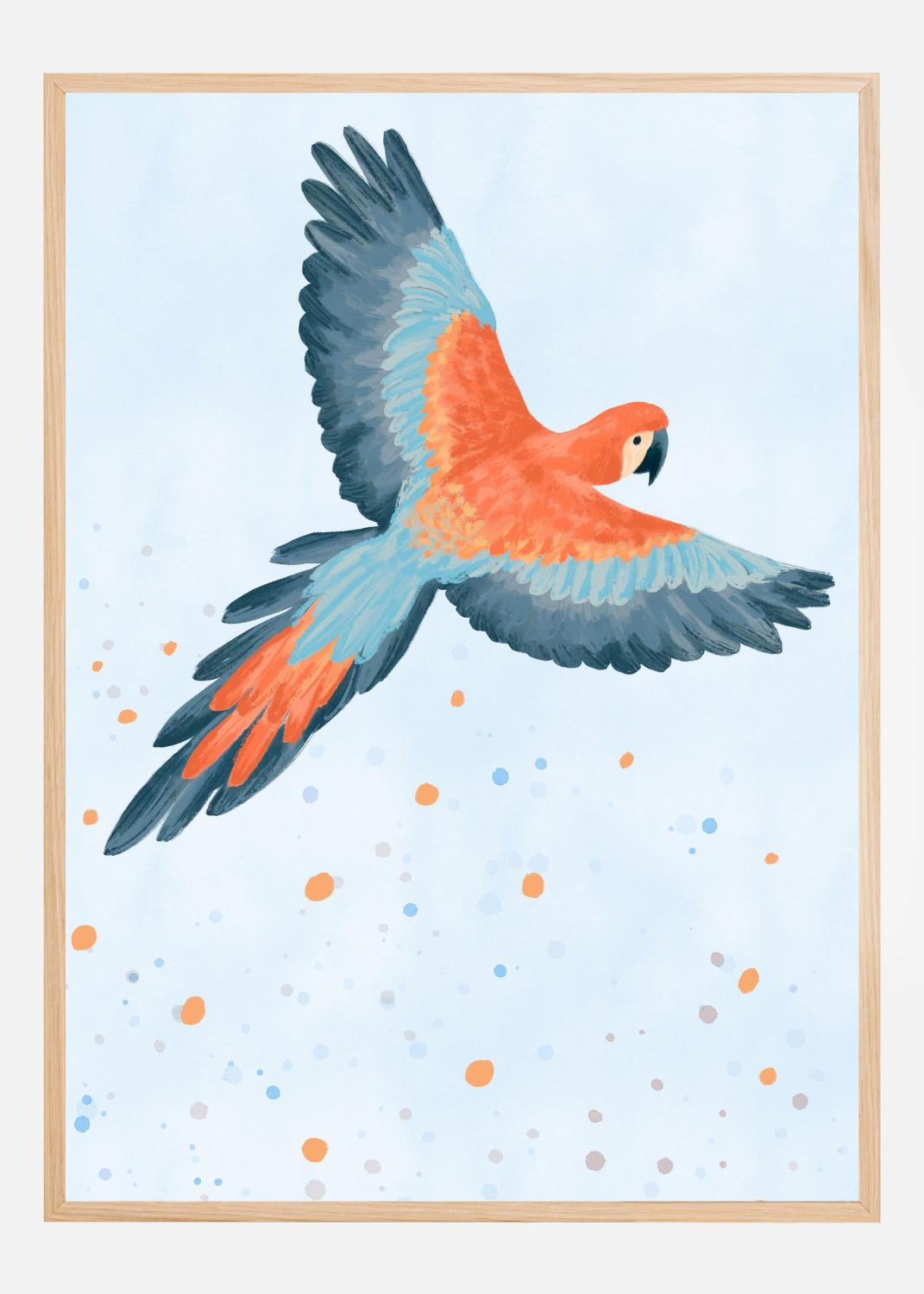Product Image for Fly With Me (blue) Póster (21x29.7 cm (A4))