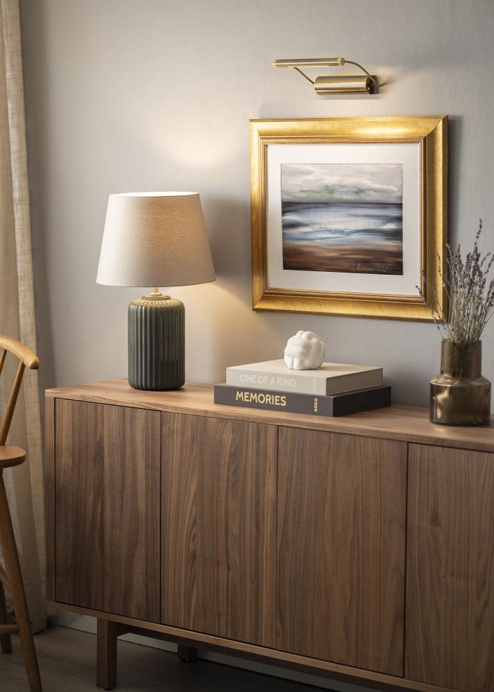 Tommy a pilhas LED 21 cm iluminação - Latão