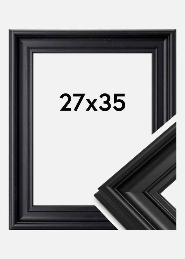 Moldura Mora Premium Preto 27x35 cm