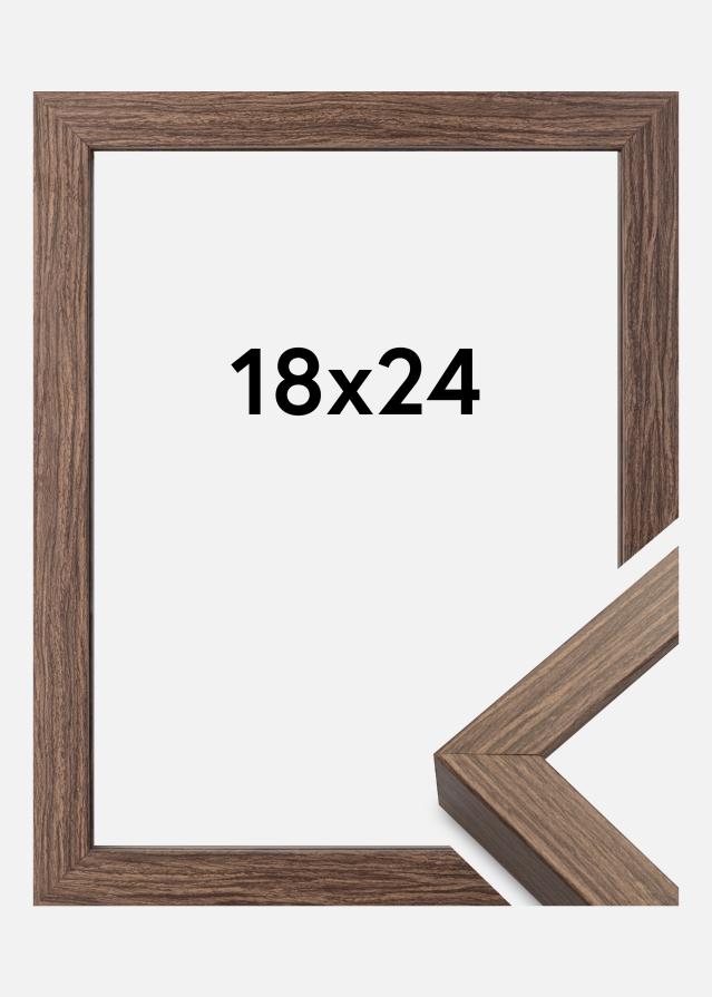 Moldura Elegant Caixa Castanho 18x24 cm