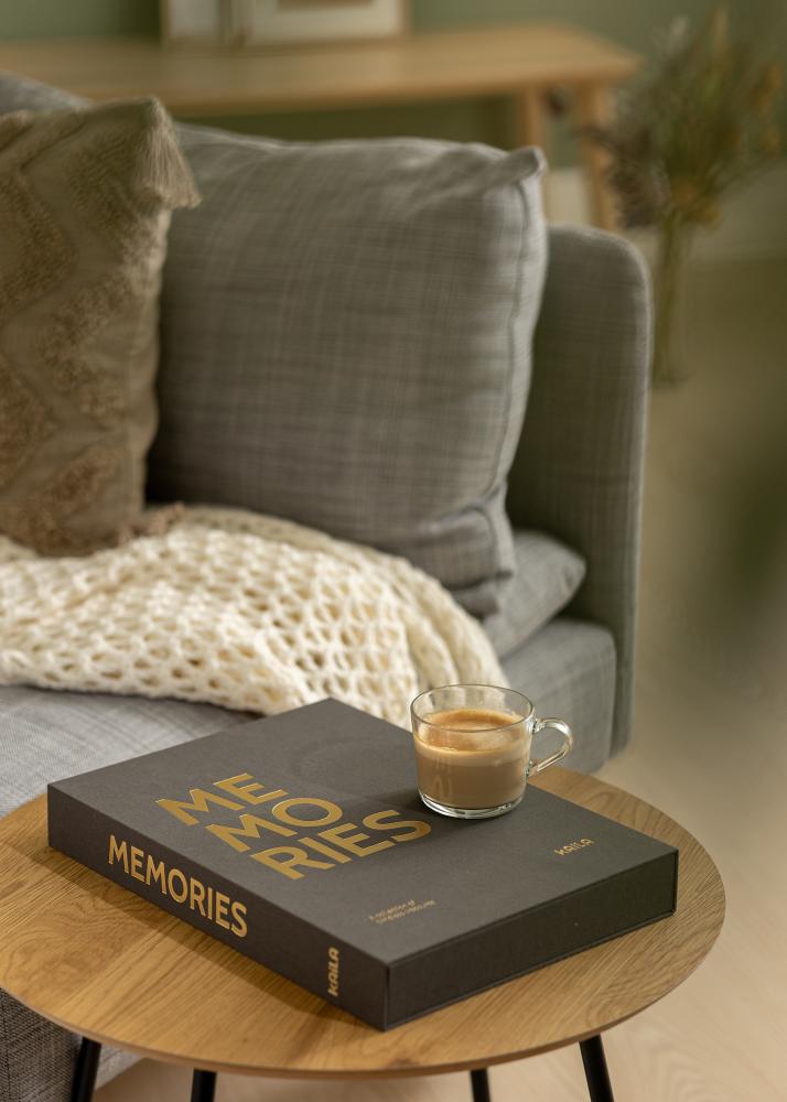 KAILA MEMORIES Black XL - Coffee Table Photo Álbum - 60 Fotografias 11x15 cm