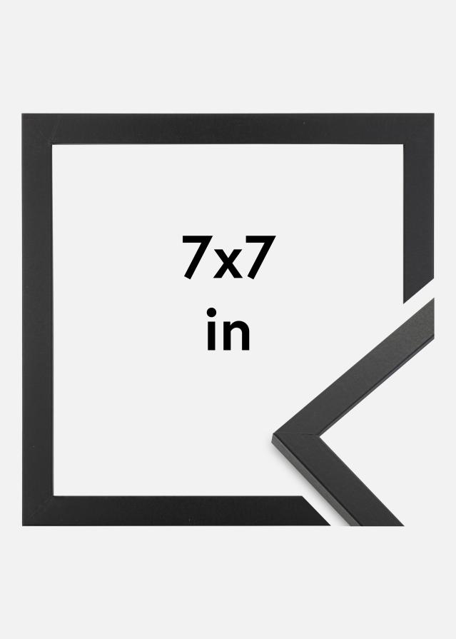 Moldura Trendy Vidro Acrílico Preto 7x7 inches (17,8x17,8 cm)