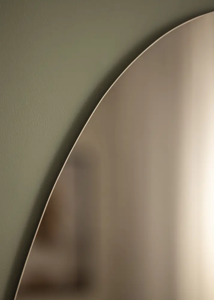 KAILA Espelho Shape II Reverse Dfolha Bronze 64x100 cm