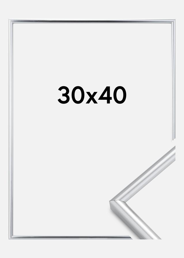 Moldura Galeria Prateado 30x40 cm