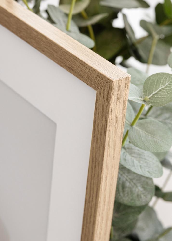 Moldura Trendy Vidro acrílico Carvalho 20x28 cm