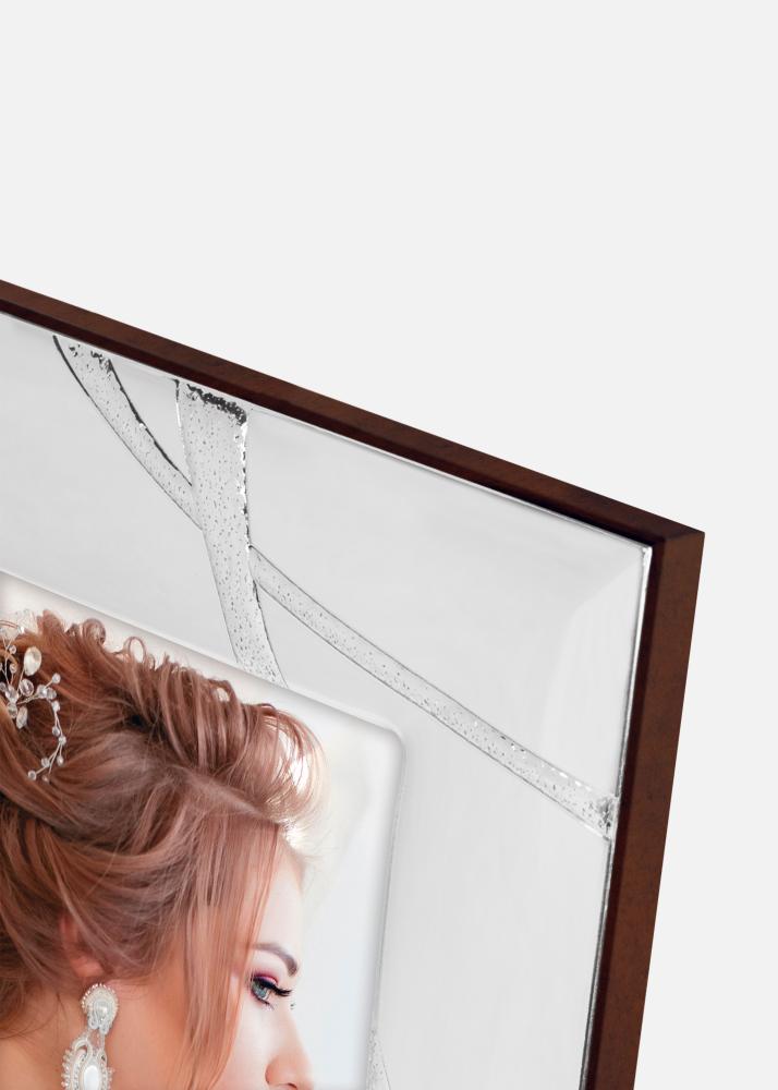 Moldura Pescara Prateado 20x25 cm