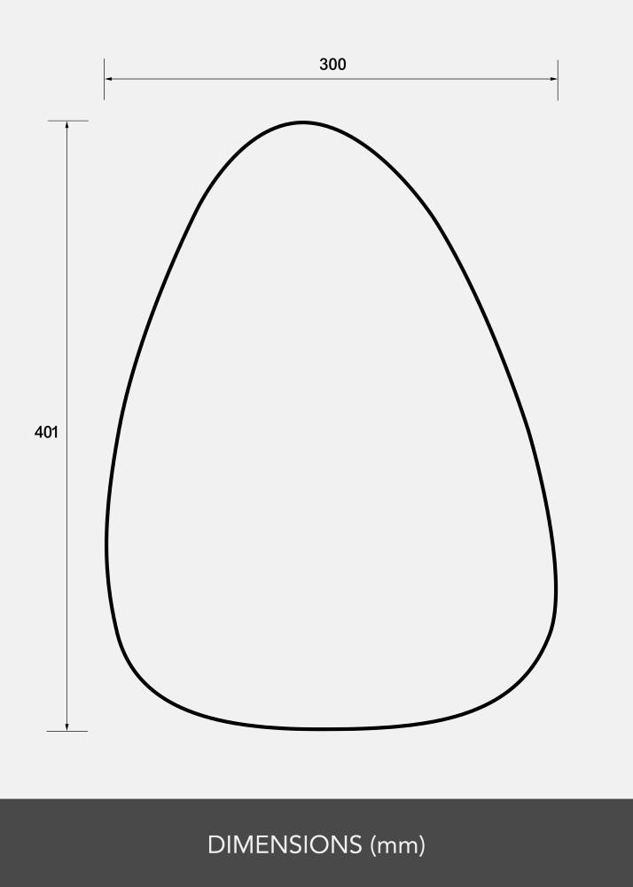 KAILA Espelho Shape I 30x40 cm