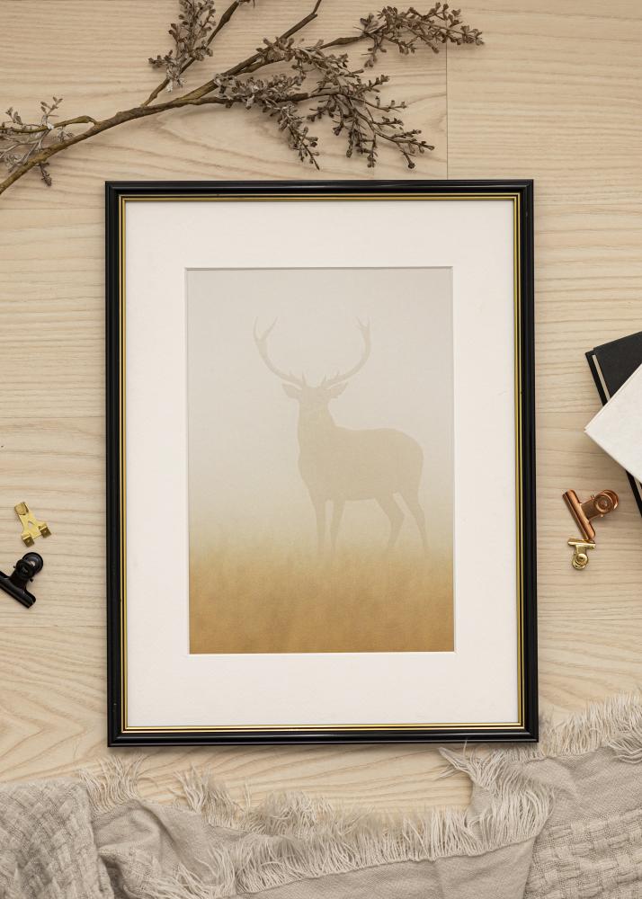 Moldura Classic Preto 21x29,7 cm (A4)