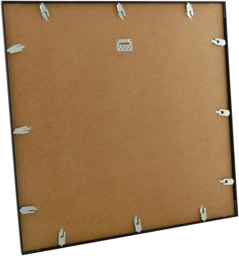 Moldura Nielsen Premium Alpha Brilhante Preto 70x70 cm