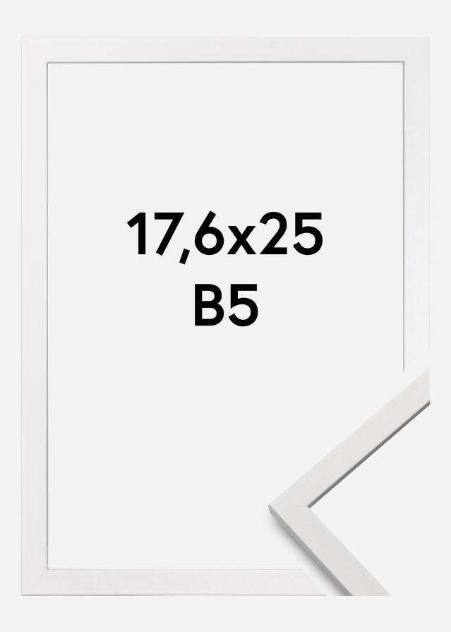 Moldura Edsbyn Vidro acrílico Branco B5