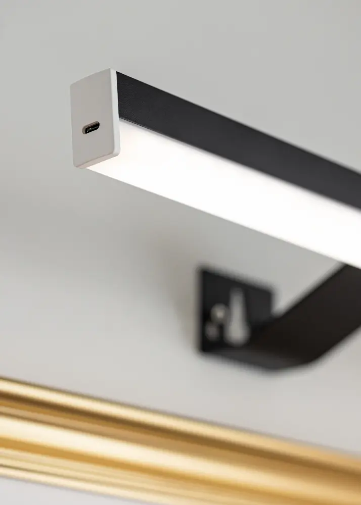 KAILA Glow Iluminação para Quadros a Pilhas 55 cm - Preto