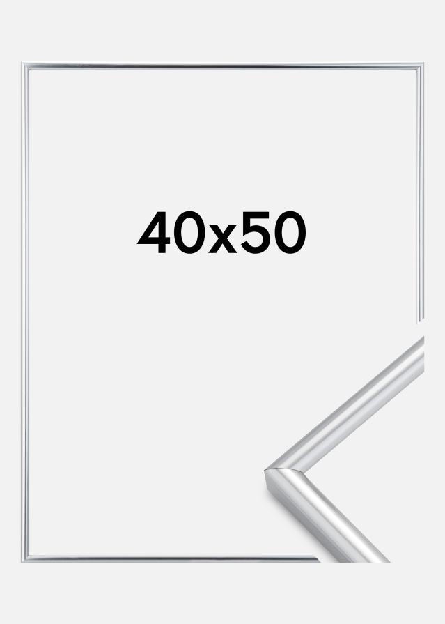 Moldura Galeria Prateado 40x50 cm