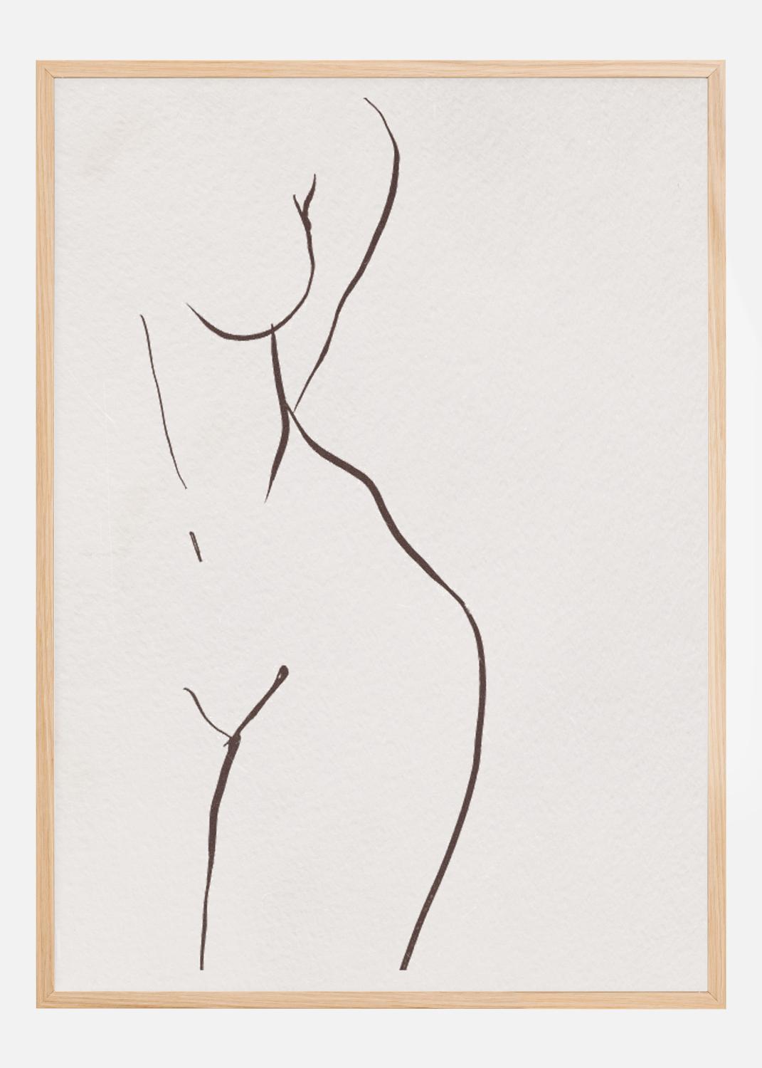 Product Image for Cartaz Body Lines II (21x29.7 cm (A4))