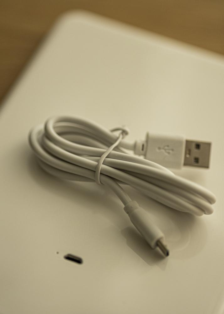 KAILA Espelho para toucador Travel LED Recarregável Branco 14x20 cm