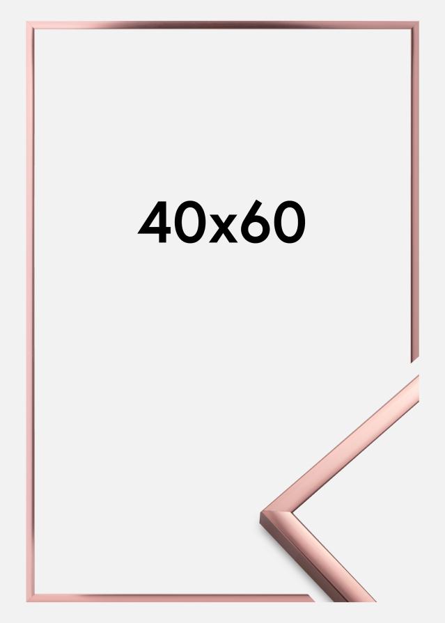 Moldura Póster Frame Aluminum Ouro rosado 40x60 cm