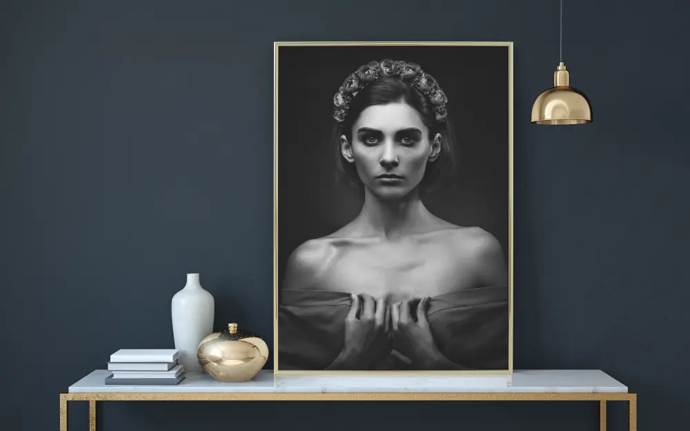 Moldura Nielsen Premium Classic Dourado 30x40 cm