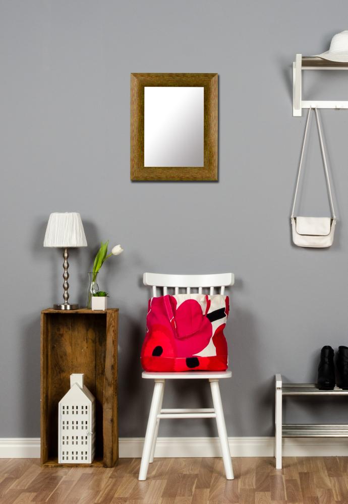 Espelho Tibro Verde - Tamanho personalizável