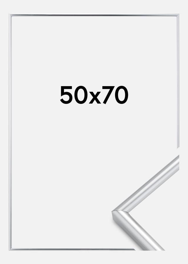 Moldura Galeria Prateado 50x70 cm