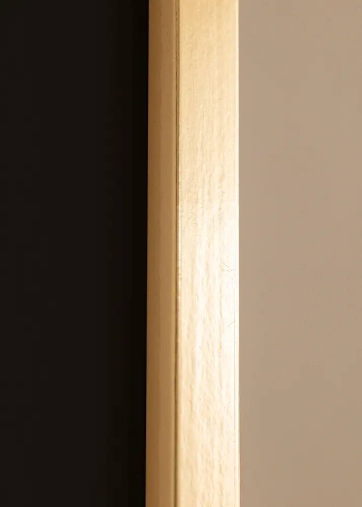 Moldura Trendy Dourado 40x60 cm - Passe-partout Preto 32,9x48,3 cm (A3+)