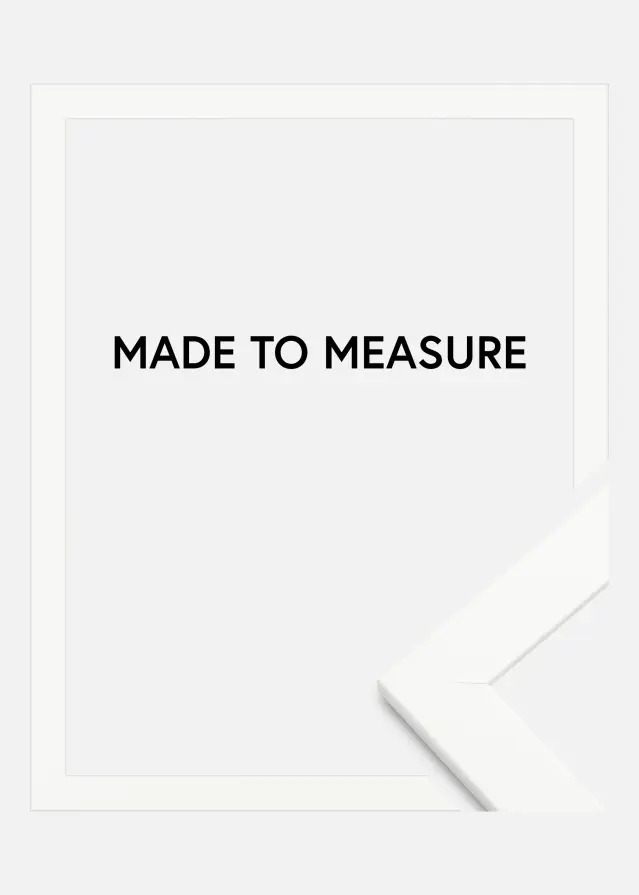 Moldura Trendline Branco - Tamanho personalizável