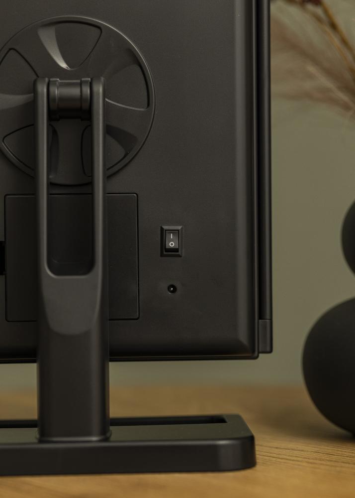 KAILA Espelho para toucador Fold II Preto - 38x25 cm