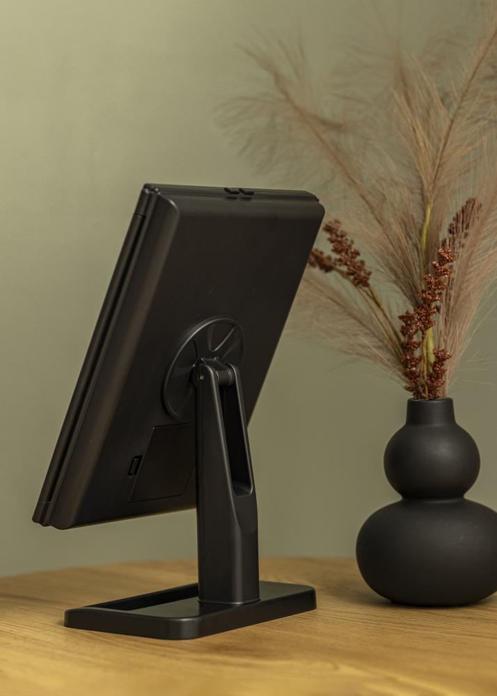 KAILA Espelho para toucador Fold II Preto - 38x25 cm