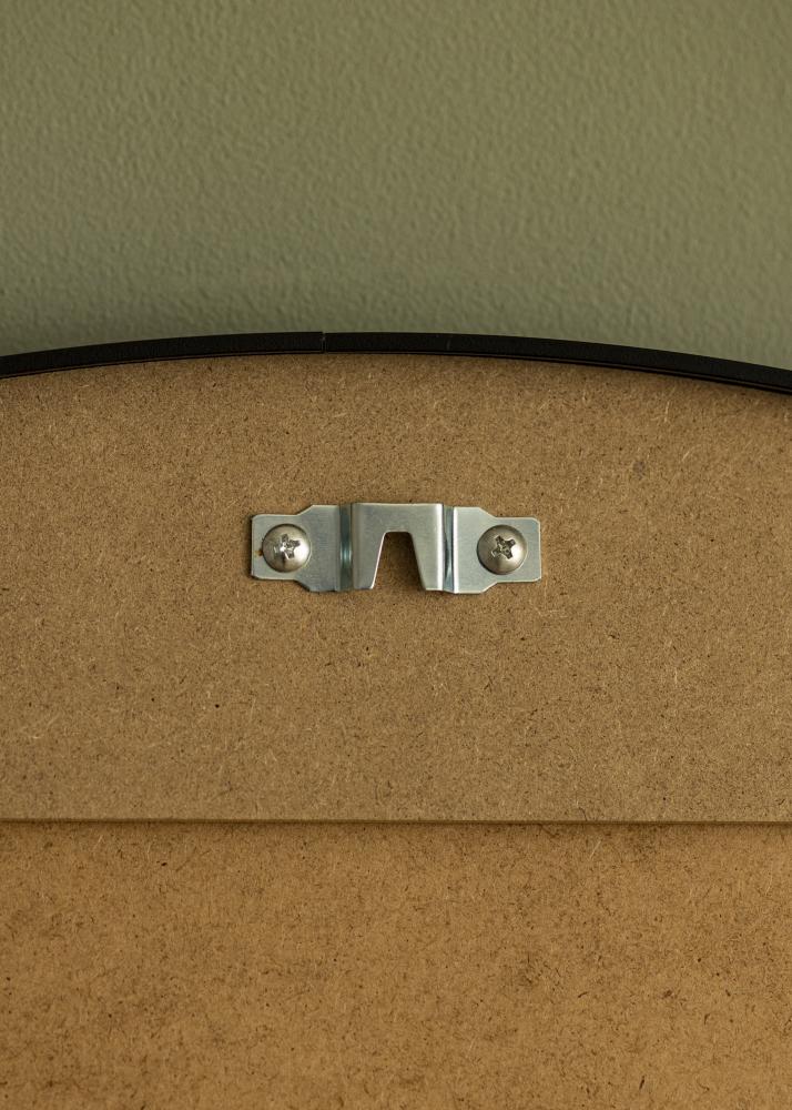 Espelho Modern Preto 80 cm Ø