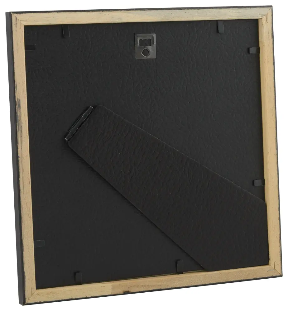 Moldura Slim Mate Vidro antirreflexo Preto 20x20 cm