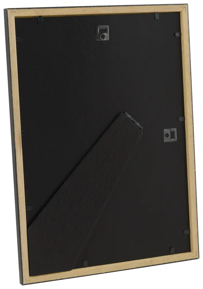 Moldura Slim Mate Vidro antirreflexo Preto 21x29,7 cm (A4)