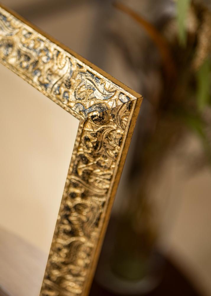 Espelho Ralph Dourado - Tamanho personalizável